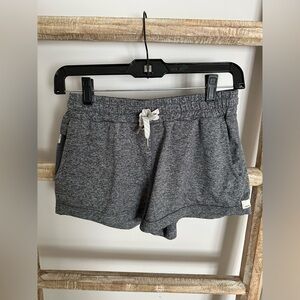Vuori Halo Performance Shorts Grey Heather Size Extra Small